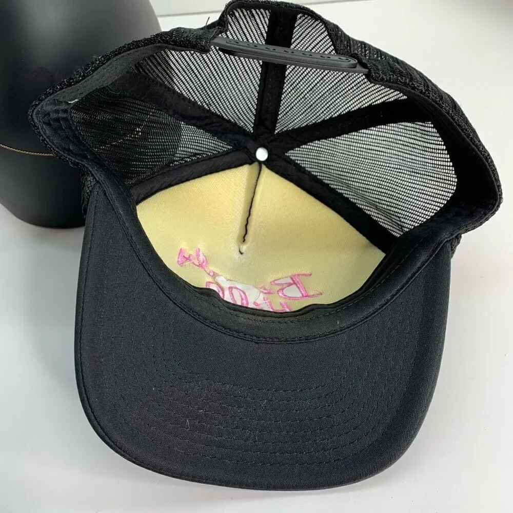 Rare Beverly Hills  Cali Good Life BLACK‎ TRUCKER HAT